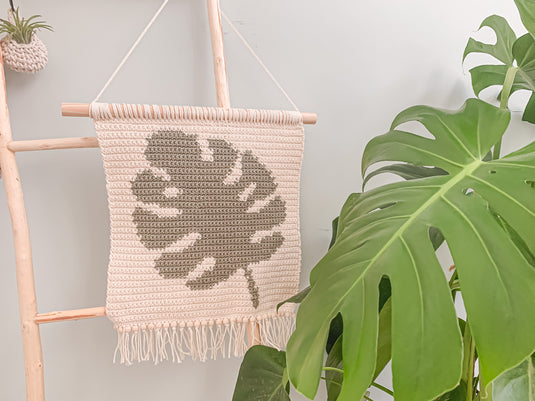 Monstera muurhanger