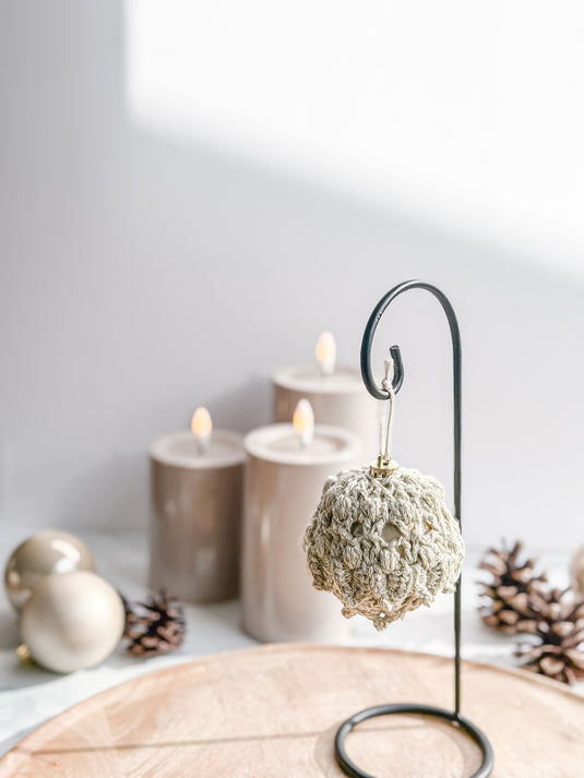 Ornament Glory Kerstbal 6 cm