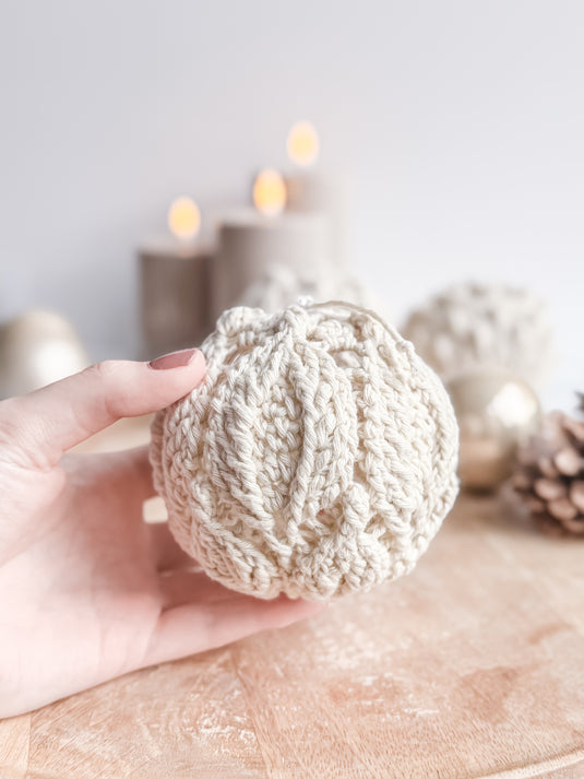 Ornament Joye Kerstbal 8 cm