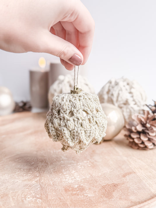 Ornament Glory Kerstbal 6 cm