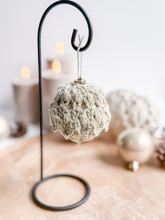 Ornament Glory Kerstbal 6 cm