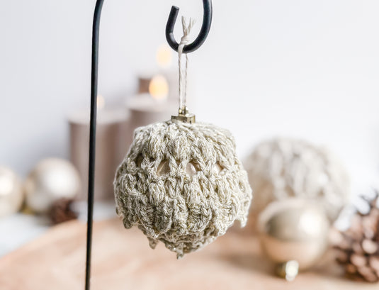 Ornament Glory Kerstbal 6 cm