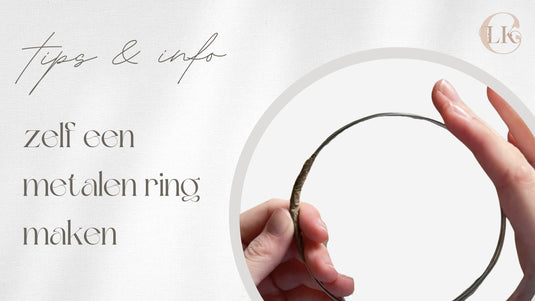 Zelf een ring maken voor haakwerkjes