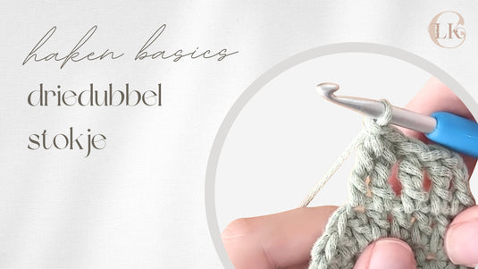 Tutorial: driedubbel stokje haken