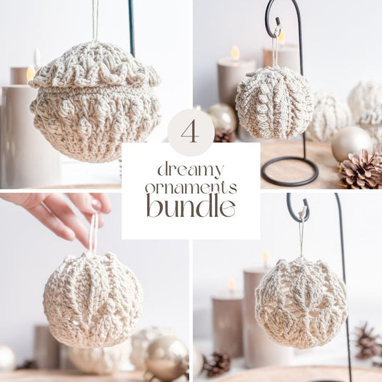 Bundel van 4 patronen - Dreamy Ornaments