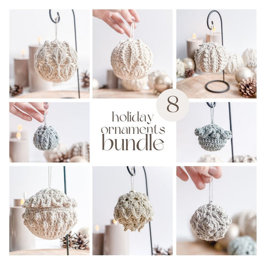 Holiday Ornaments Bundel van 8 patronen