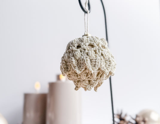 Ornament Glory Kerstbal 6 cm