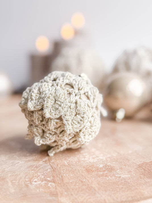 Ornament Glory Kerstbal 6 cm