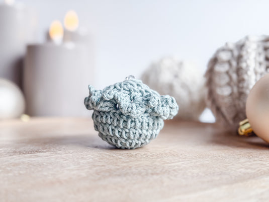 Ornament Nelle Kerstbal 4 cm